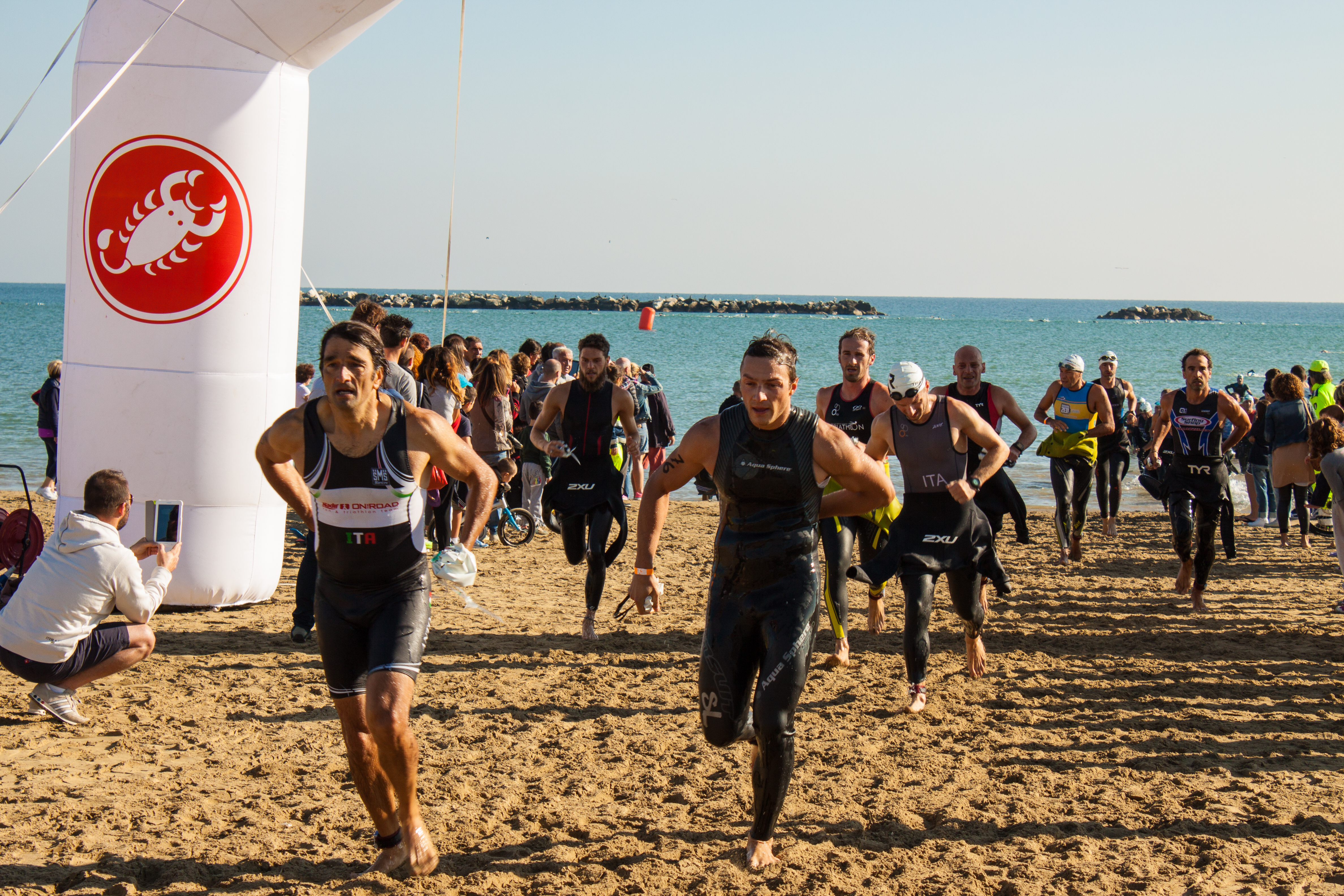 Corsi fitness in spiaggia